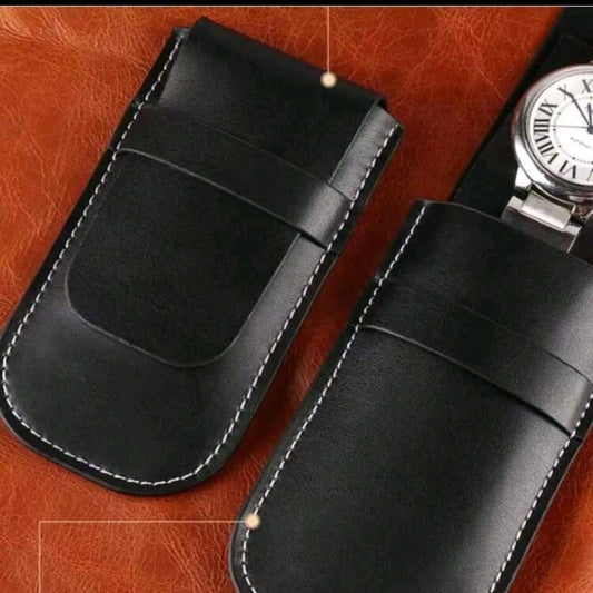 Leather Watch Pouch