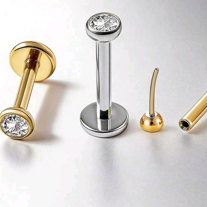 Smooth 1-Stone Nose Pin (Easy to Wear)