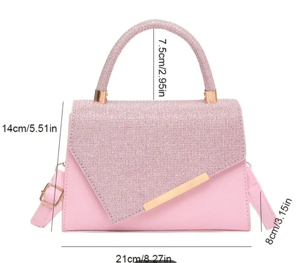 Elegant Fancy Evening Bag Silver