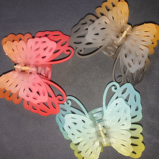 Shaded Butterfly Hair Catcher (one piece)