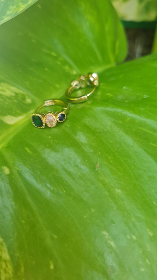 18 k gold ear hoops