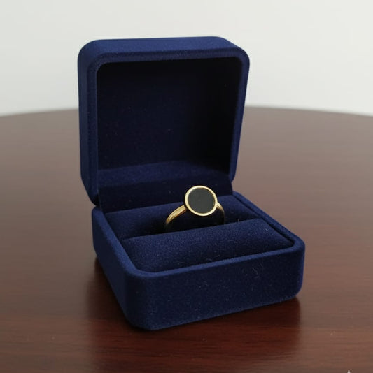 Black and Gold Ring (Stainless steel)