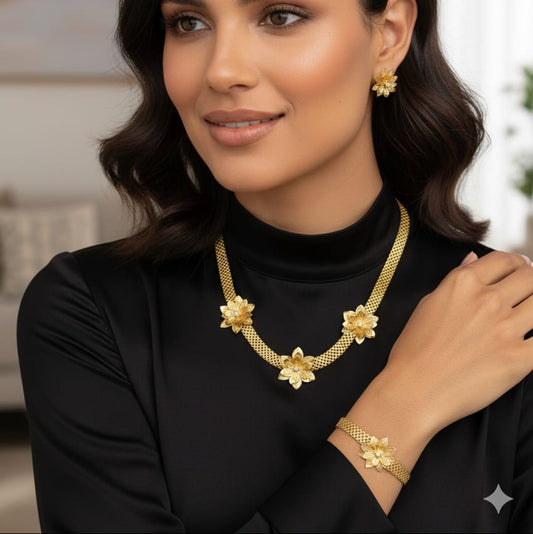 3 in 1 Gold Plated Set