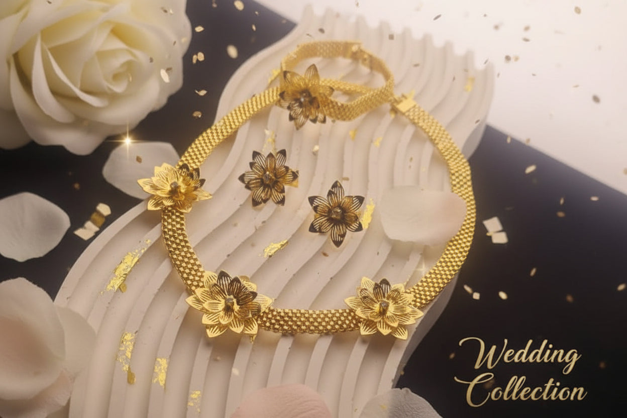 3 in 1 Gold Plated Set