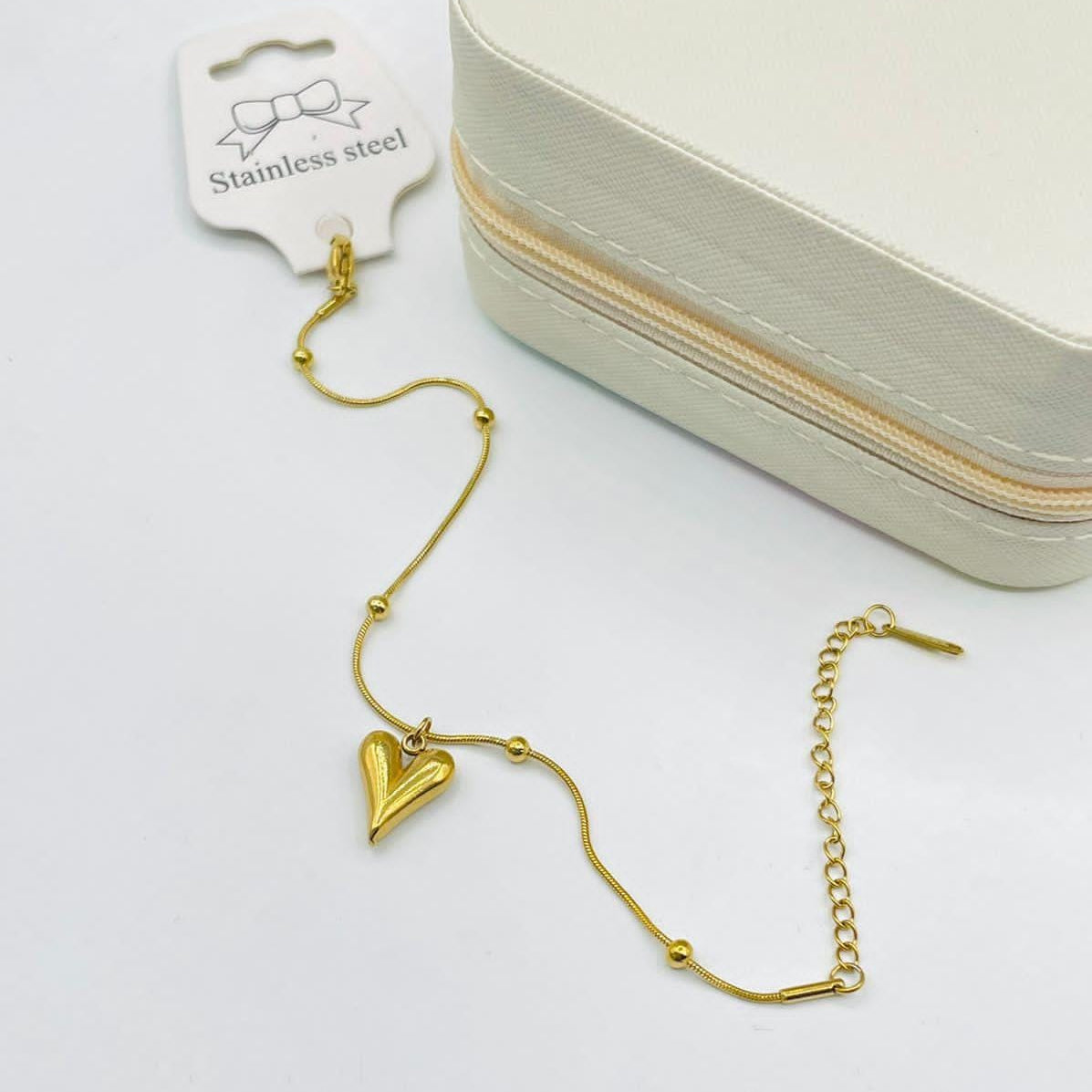 Locket and Bracelet with heart