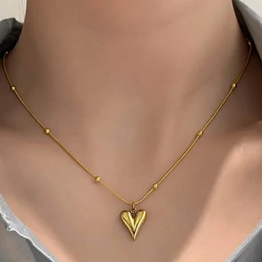 Locket and Bracelet with heart