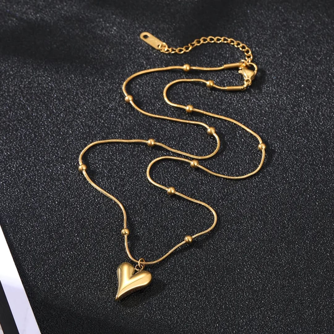 Locket and Bracelet with heart