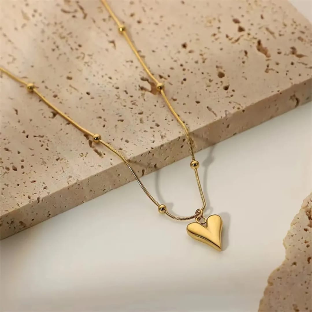 Locket and Bracelet with heart