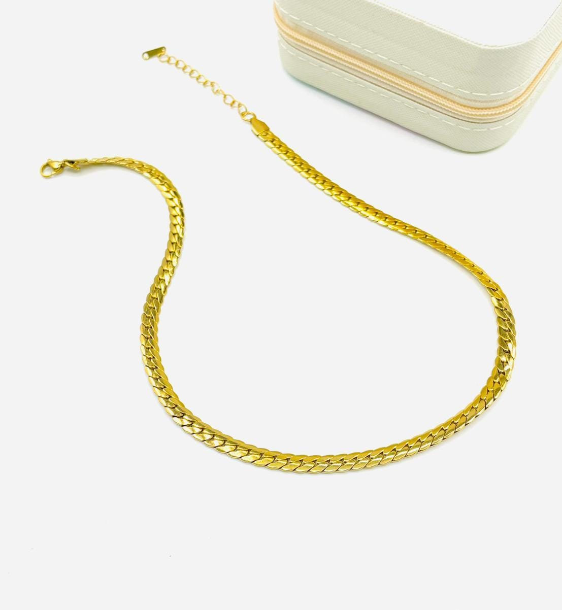 Stainless Steel Gold Chain