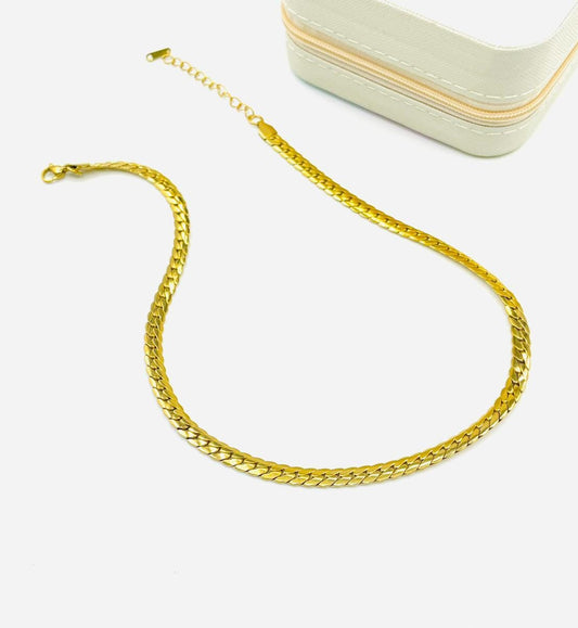 Stainless Steel Gold Chain
