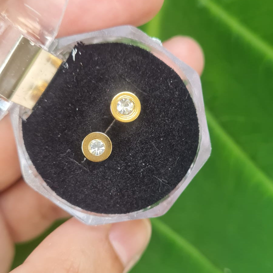 Ear Studs with Screw (pair)