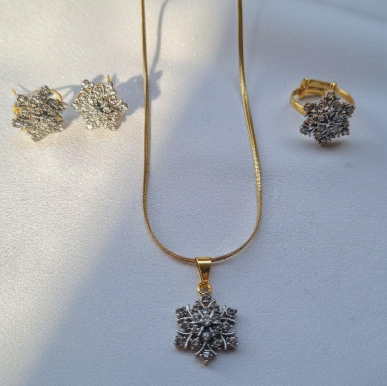 21K-Gold Plated Mesmerizing Set