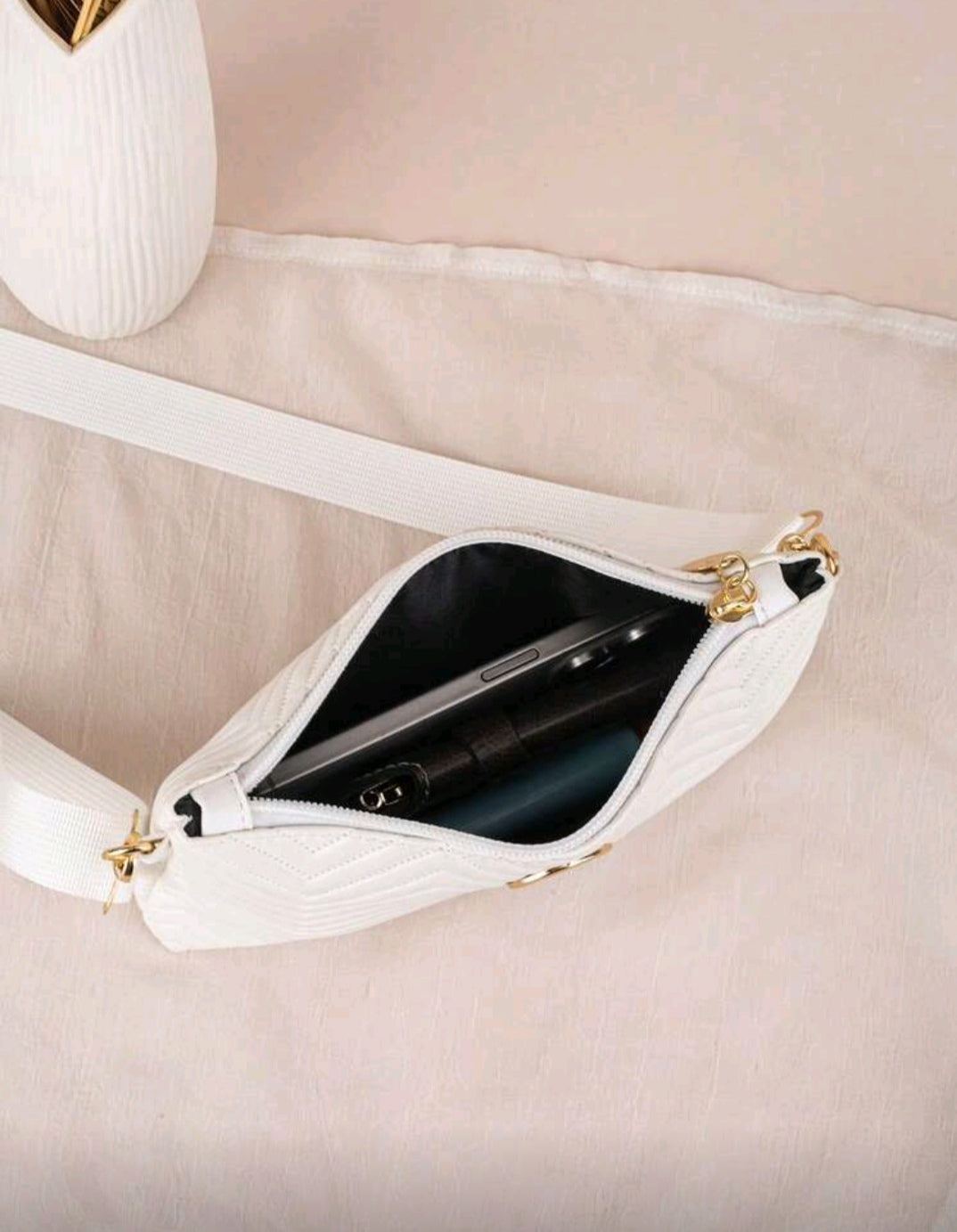 Super Cute White Bag