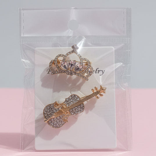 Pack of 2 Brooches (Gift For Him)