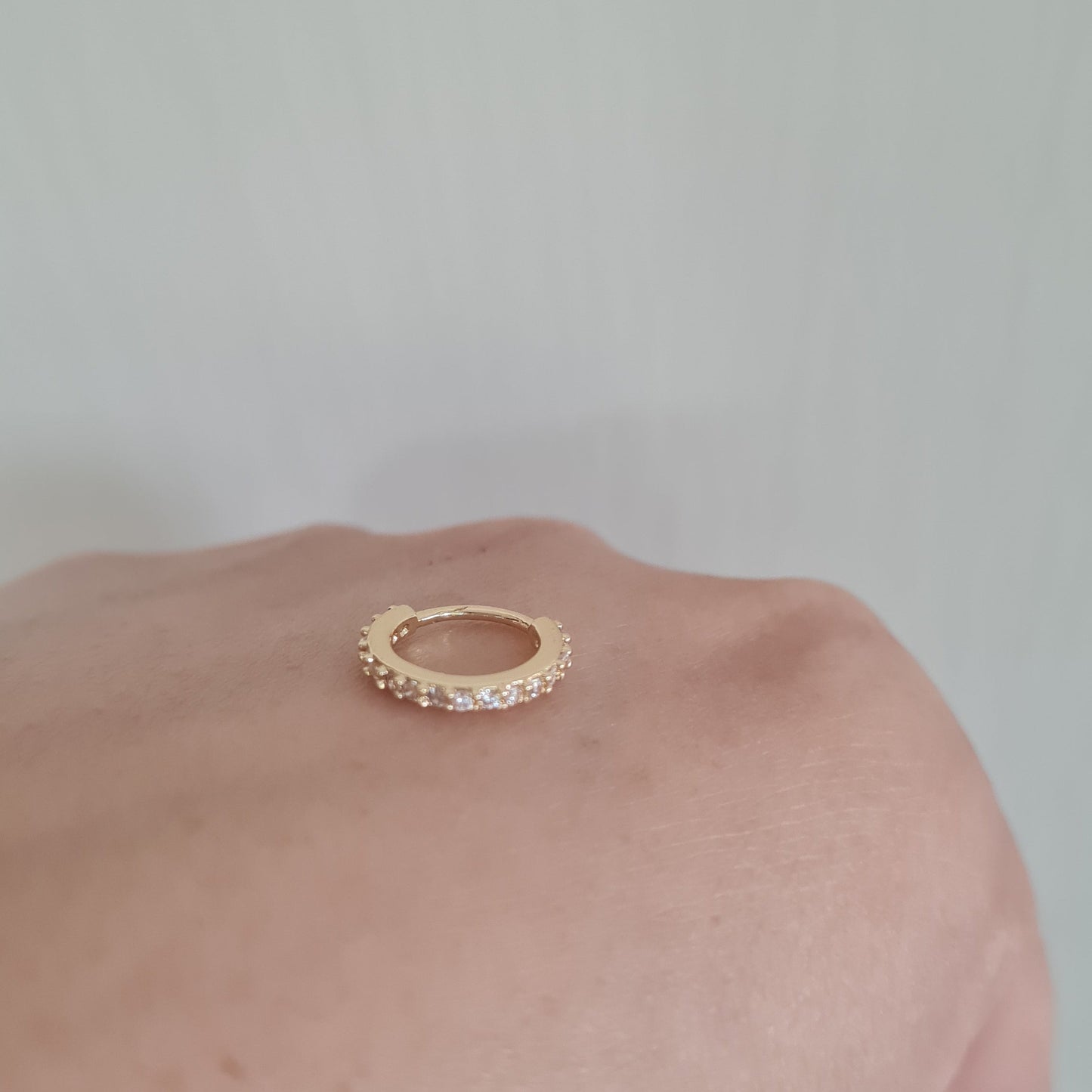 Nose Ring Zircons (Single Piece for pierced nose)