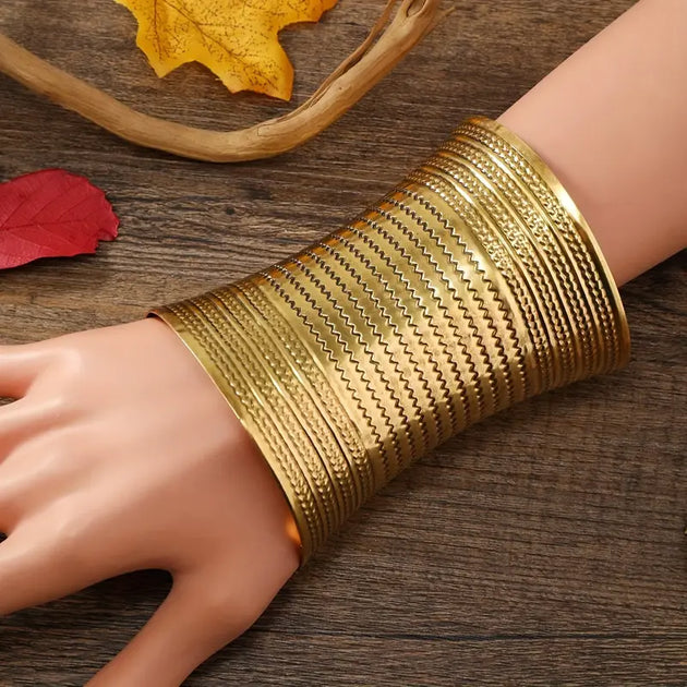 Traditional Ethnic Style Cuff Bracelet