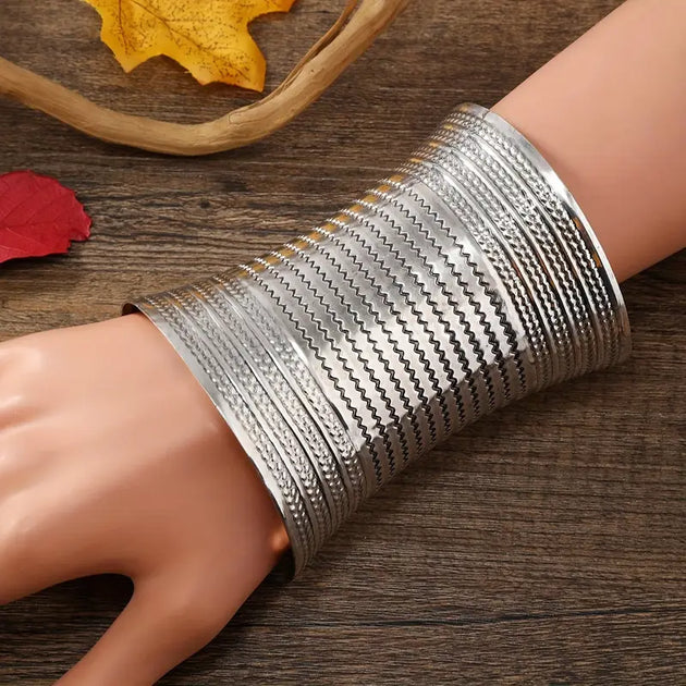Traditional Ethnic Style Cuff Bracelet