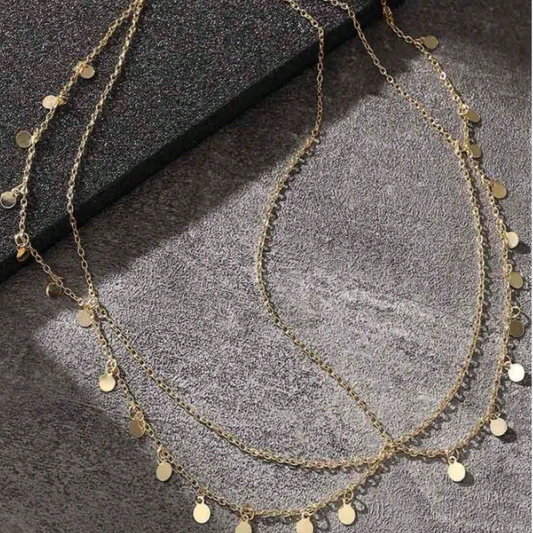 Head Chain Round Sequins