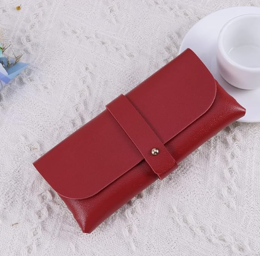 Eyeglasses cover Soft PU leather 1 piece