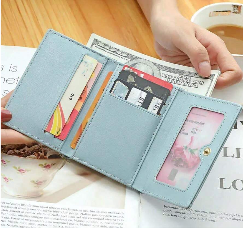 Wallet Card Holder Triple Fold