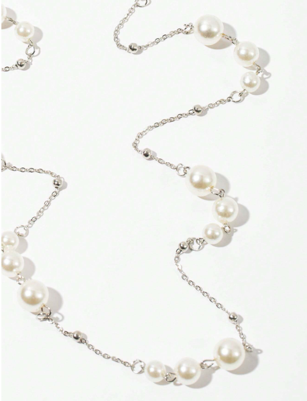 Large Small Pearl Eyeglasses Chain