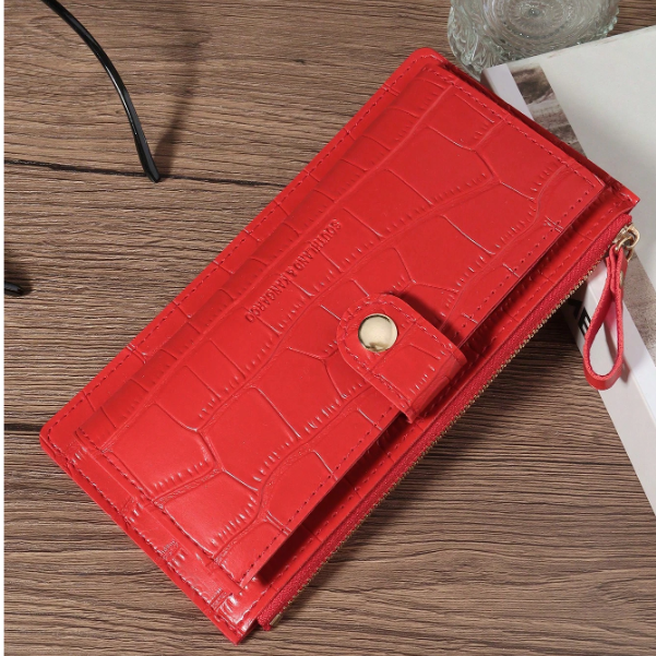 Ladies Wallet Crocodile Pattern