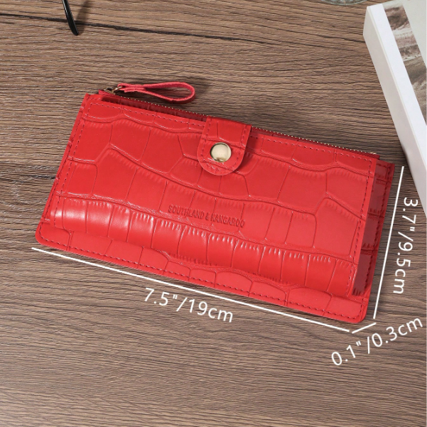 Ladies Wallet Crocodile Pattern