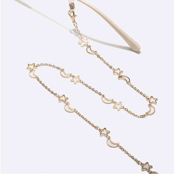 Star and Moon Eyeglasses Chain