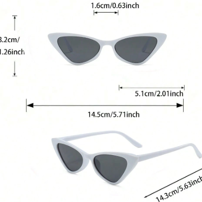 Cat Eye Light Weight Sun Glasses