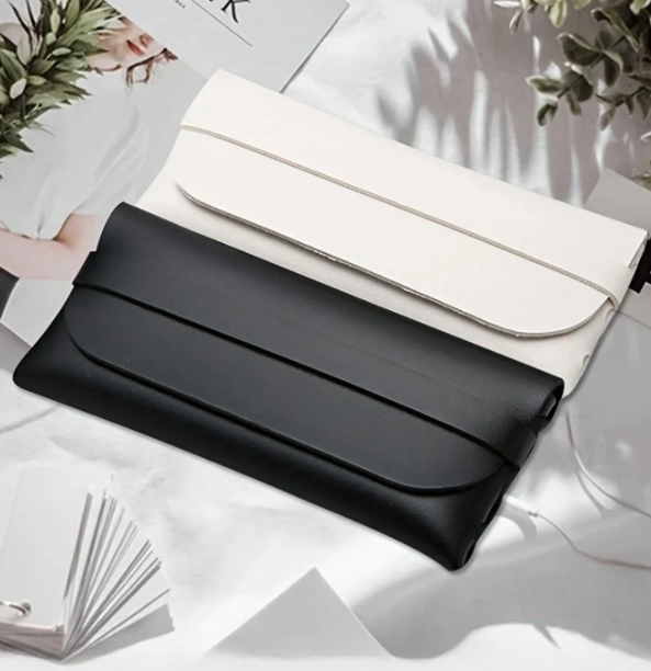 PU leather Glasses Case (Black)