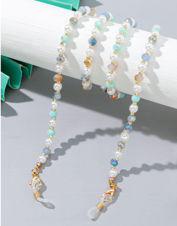 Premium Quality Colorful Beads Glasses Chain