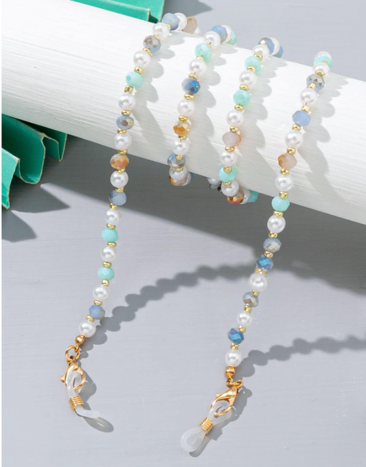 Premium Quality Colorful Beads Glasses Chain