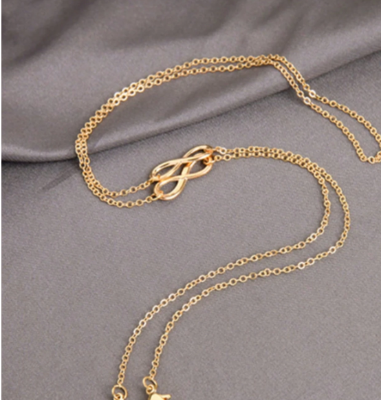 Gold Glasses Chain Infinity