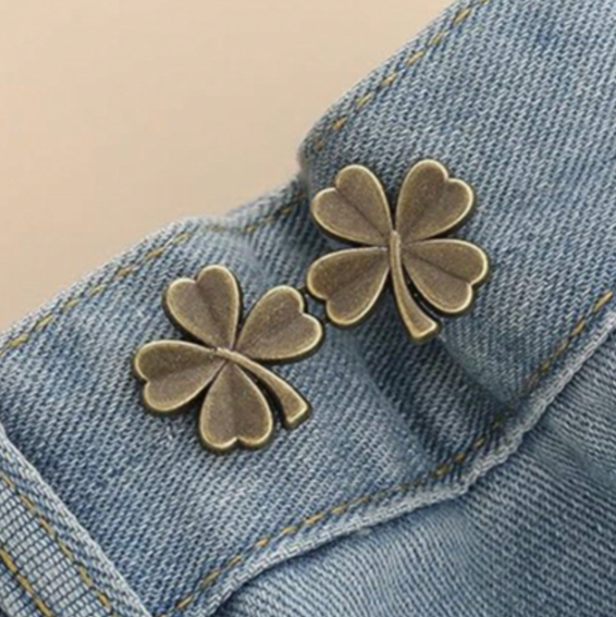 No sew Metal waist buttons (2 Piece)