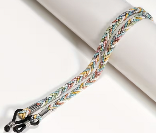 Simple Glasses Braided Lanyard (1 Piece)