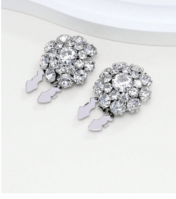 Rhinestone Button Covers (Pack of 2)