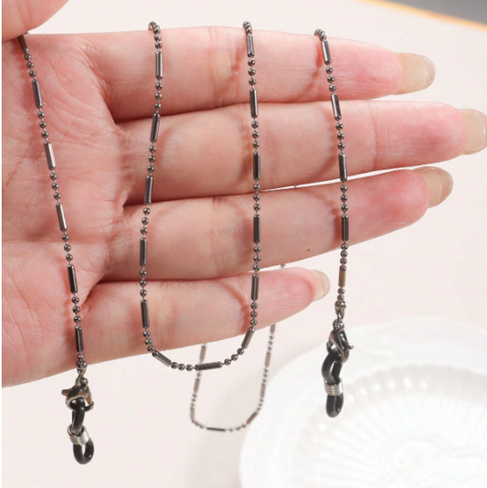 Simple Black Glasses Chain (1 piece only)