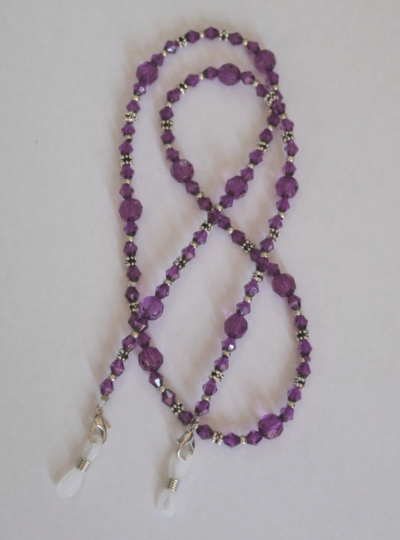 Beautiful Purple Glasses Chain