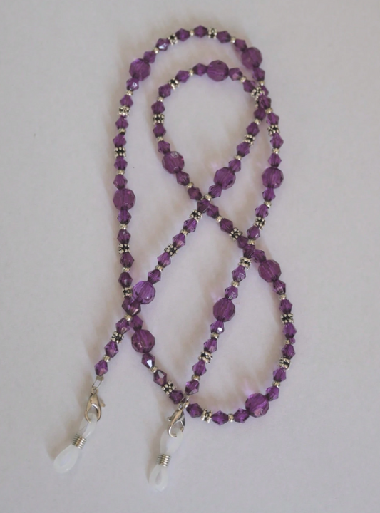 Beautiful Purple Glasses Chain