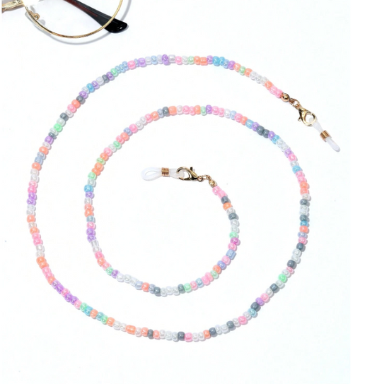 Pastel Colored Beaded Chain