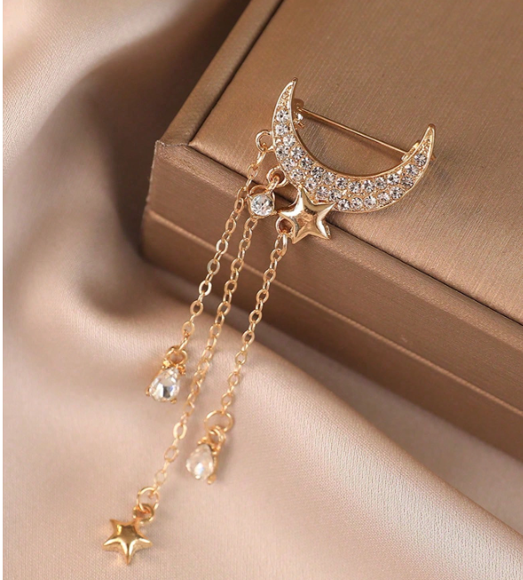 Moon Brooch