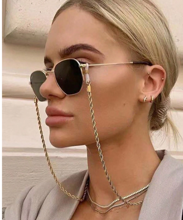 Twisted Glasses Chain (1 piece Chain Only)