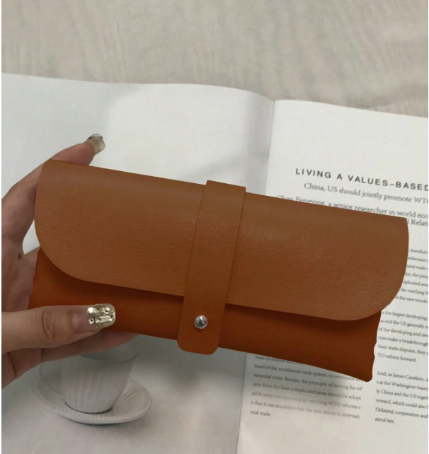 Eyeglasses cover Soft PU leather 1 piece