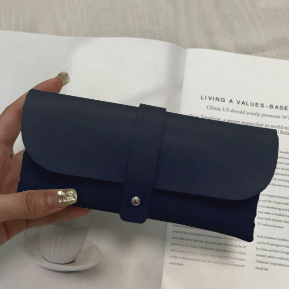Eyeglasses cover Soft PU leather 1 piece