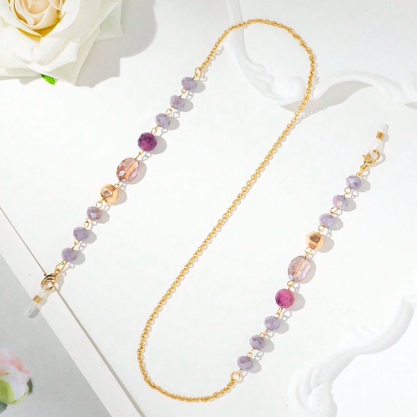 Crystal Rhinestone Glasses chain