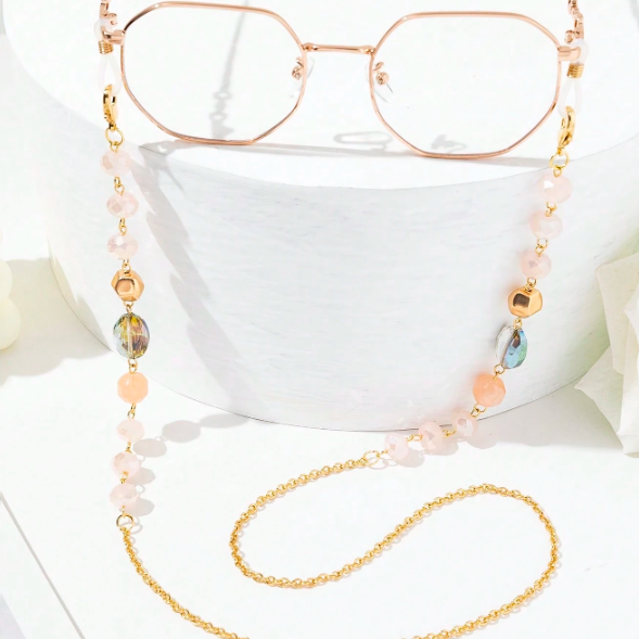 Crystal Rhinestone Glasses chain