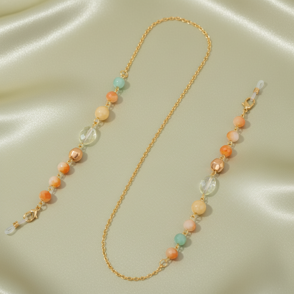 Crystal Rhinestone Glasses chain