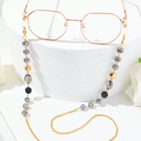 Crystal Rhinestone Glasses chain