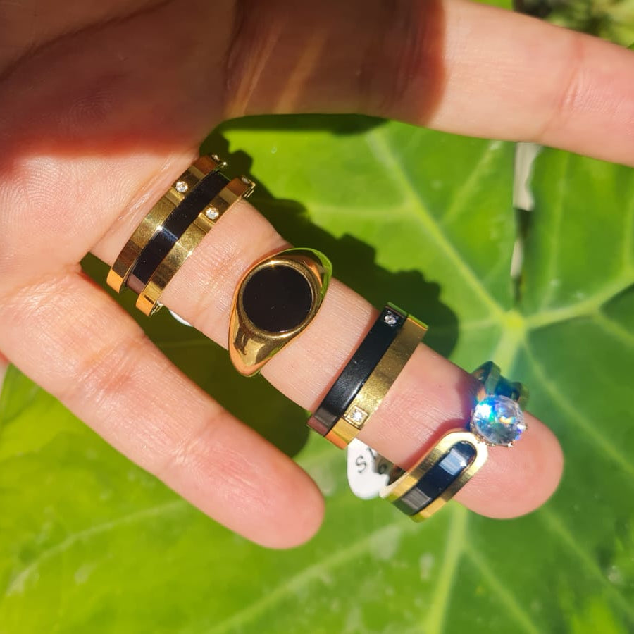 Black Luxury Rings