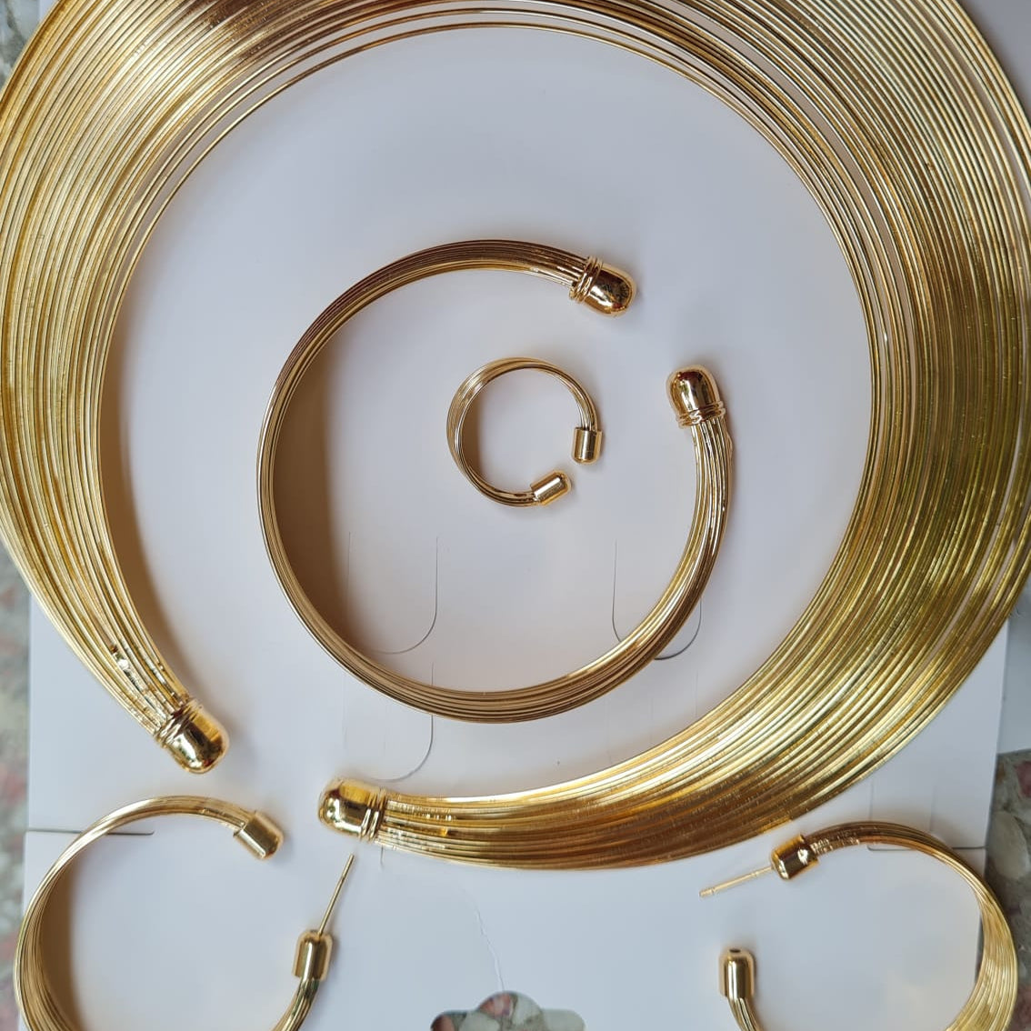 Stainless Steel Trendy Set (4 -Pcs)
